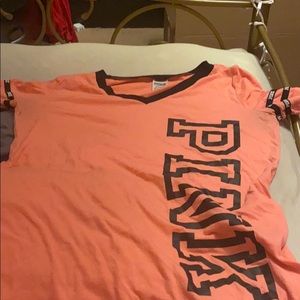 Pink shirt used but great condition